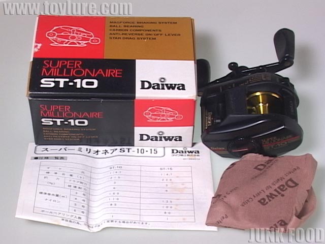 リール ST10 中古リール】 ダイワ スーパーミリオネア ST-10 試投編 オールド