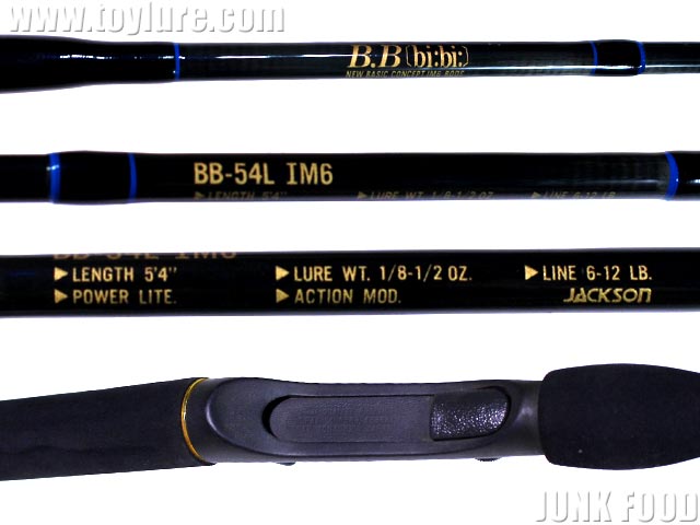 人気商品の 釣竿〕 きめ細か B.B（bi-bi） IM6 BB-54L JACKSON その他