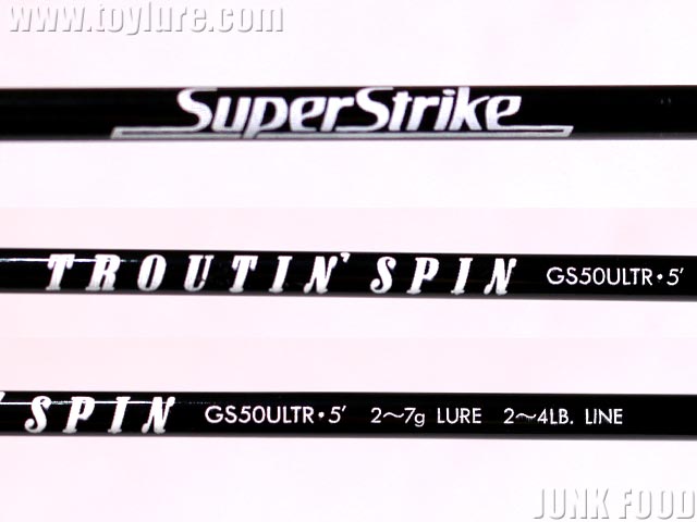 JUNK FOOD item: R-8724 トラウティンスピン GS-50ULTR スーパー