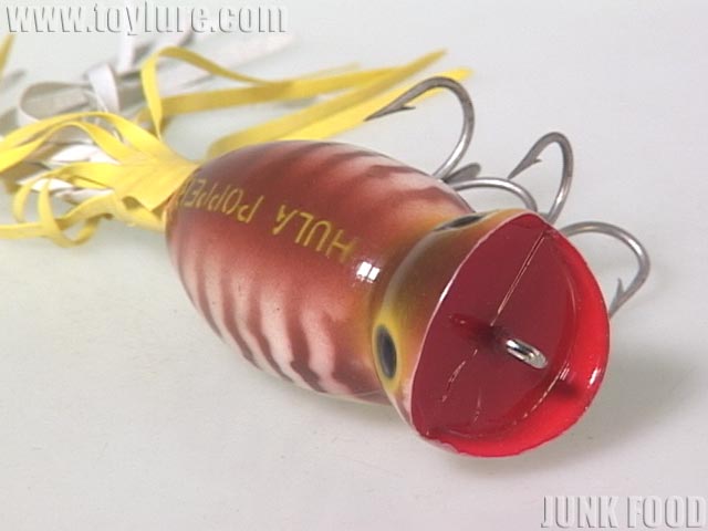 Fred Arbogast Hula Popper Vintage NOS #760-06 3/8 oz Popping