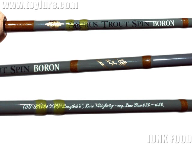 JUNK FOOD item: R-5626 トラウトスピン TS-BU86HC ミノーイング