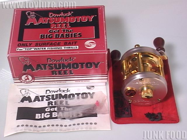 道楽 ATSUMOTOY REEL Matsumotoy （マツモトーイ）ベイトリール 赤金