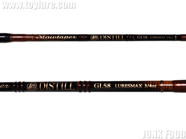 スローテーパー　DISTILL GL58 LURESMAX3/4oz スローテーパーDISTILL GL58 LURESMAX3/4oz