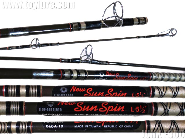 オールドロッド　Daiwa Sun Spin Ｌ5 1/2 オールドロッドDaiwa Sun Spin L5 1/2
