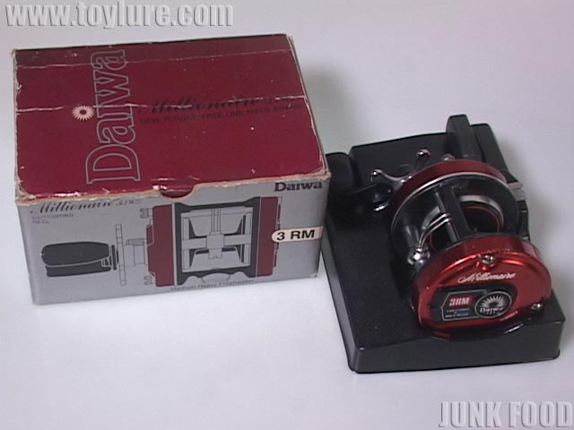 DAIWA - ダイワ　リール　ミリオネアＭシリーズ　３ＲＭ　箱あり　袋付き JUNK FOOD item: R-7836 ミリオネア3RM
