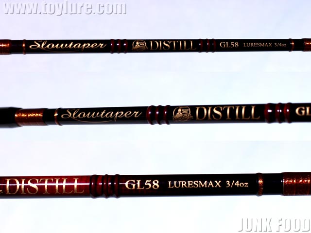 スローテーパーDISTILL GL58 LURESMAX3/4oz