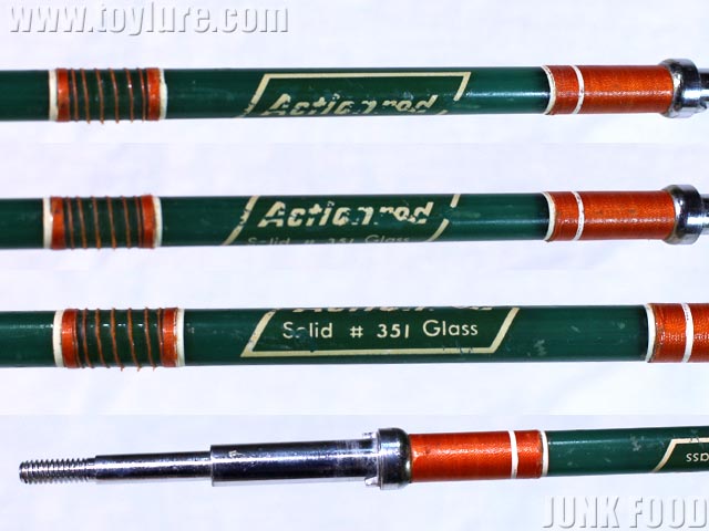 ビンテージ　ACTIONROD アクションロッド　スチール ビンテージ ACTIONROD アクションロッド スチール ACTIONROD