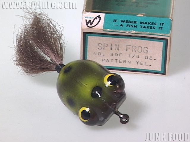 JUNK FOOD item: T-4139 Spin-Frog スピンフロッグ