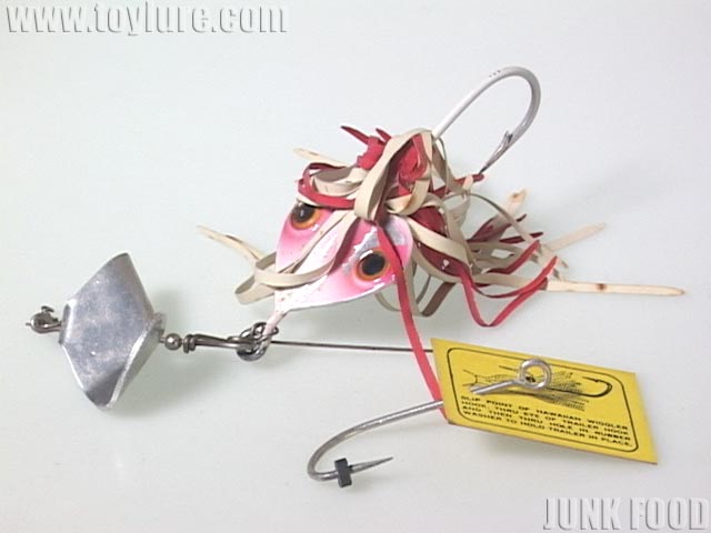USAヴィンテージルアーCLIPPLED WIGGLER 4750-203 JUNK FOOD item: T-4750 Hawaiian-Wiggler ハワイアンウィグラー