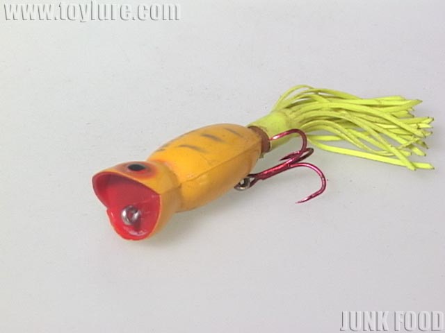 JUNK FOOD item: T-4933 Hula Popper 3/16oz フラポッパー
